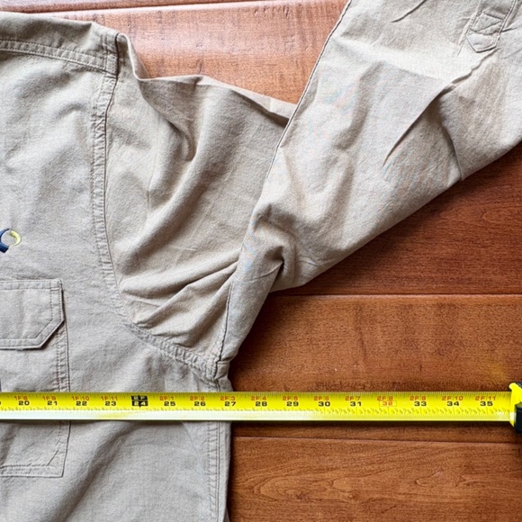 Carhartt Loose Fit Midweight Chambray Long-Sleeve Shirt Mens XL "Capital Power" - Picture 10 of 13